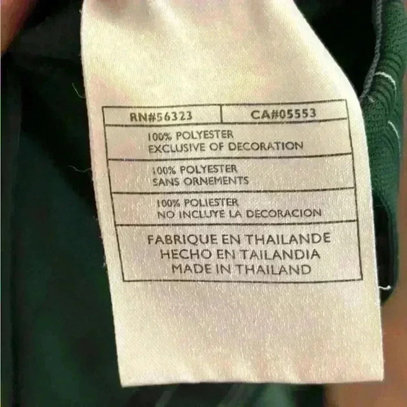 Mens Nike Golf Striped Polo Sz Medium Nike Fit Dry Green  Stripe Short Sleeve - Picture 5 of 5